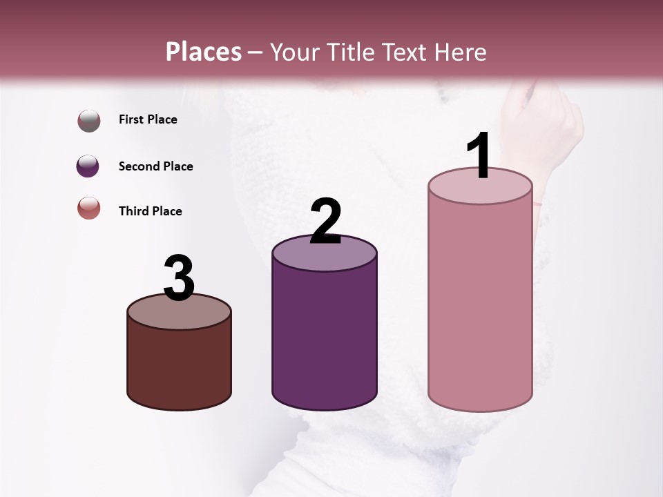 Modern Fresh Lady PowerPoint Template