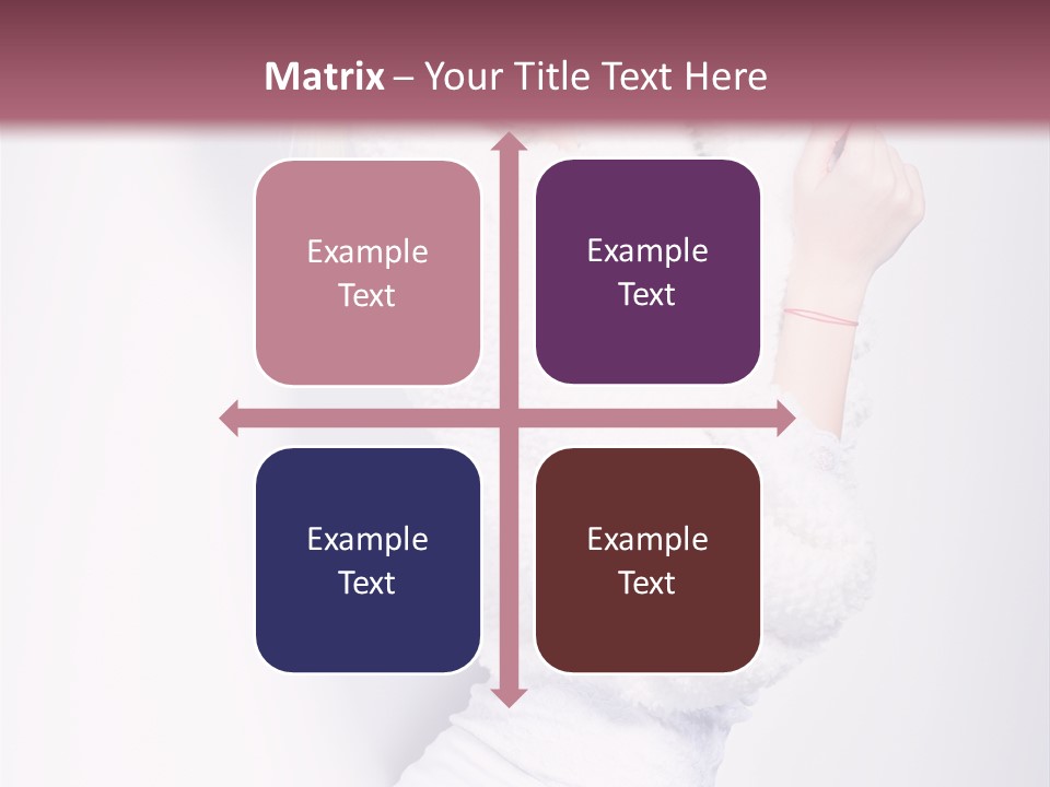 Modern Fresh Lady PowerPoint Template