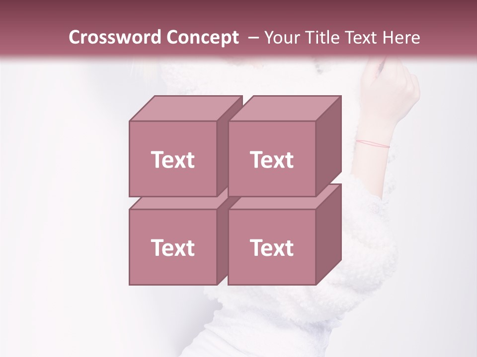 Modern Fresh Lady PowerPoint Template