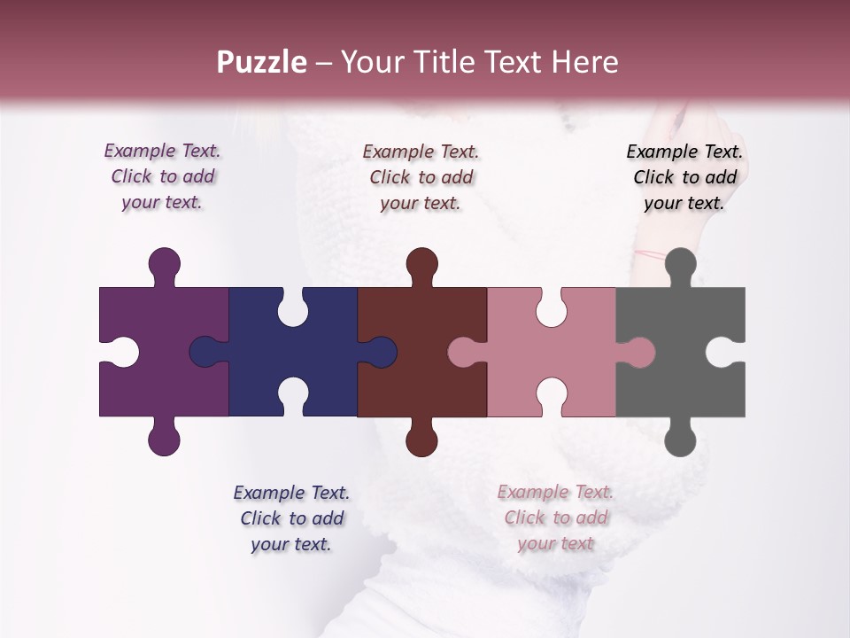 Modern Fresh Lady PowerPoint Template