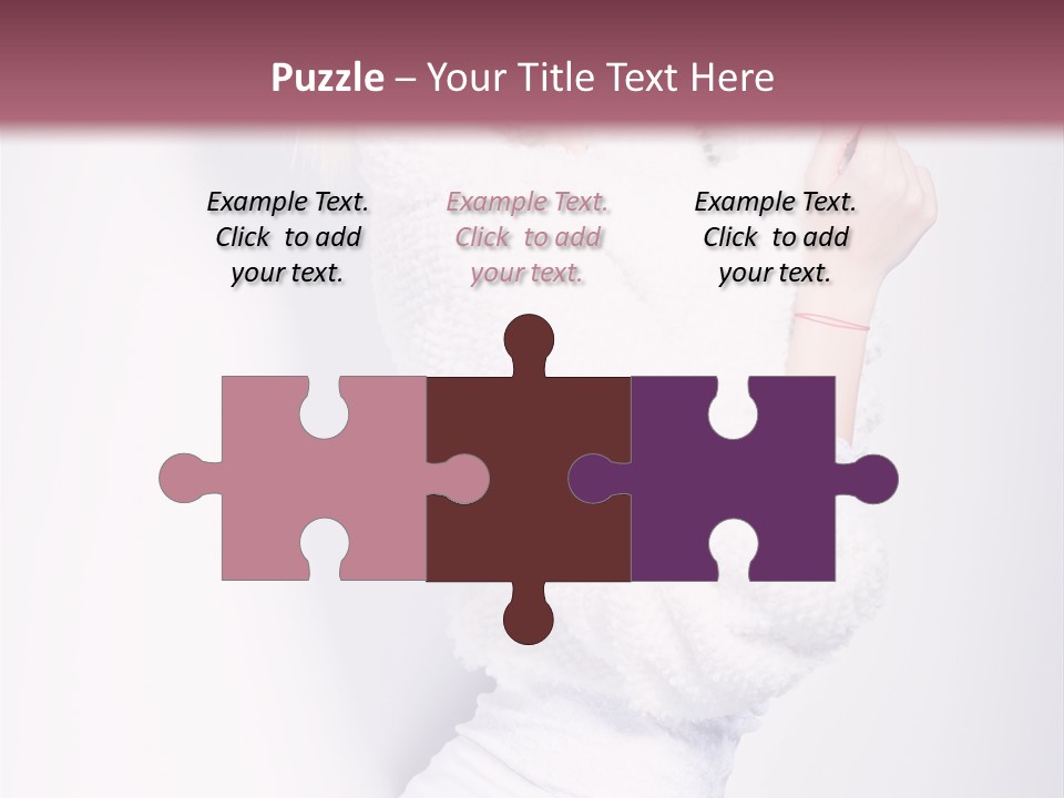 Modern Fresh Lady PowerPoint Template