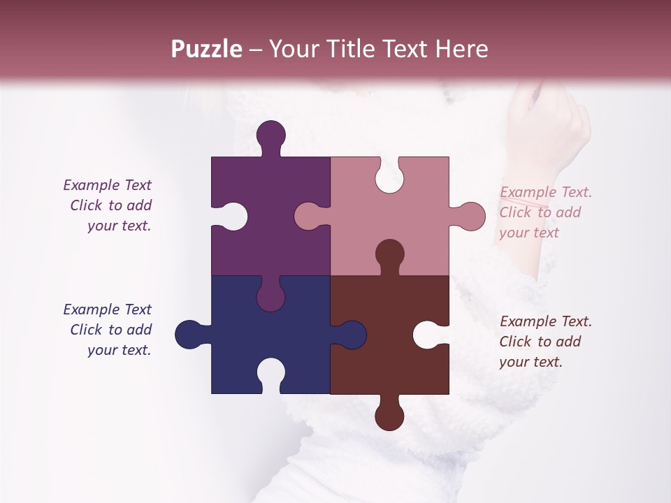 Modern Fresh Lady PowerPoint Template