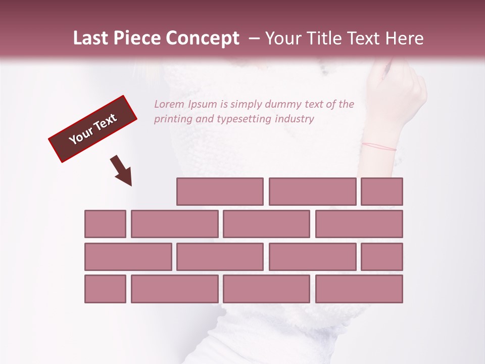 Modern Fresh Lady PowerPoint Template