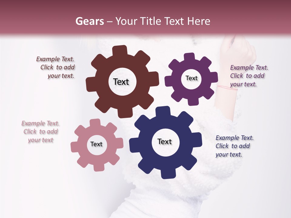 Modern Fresh Lady PowerPoint Template