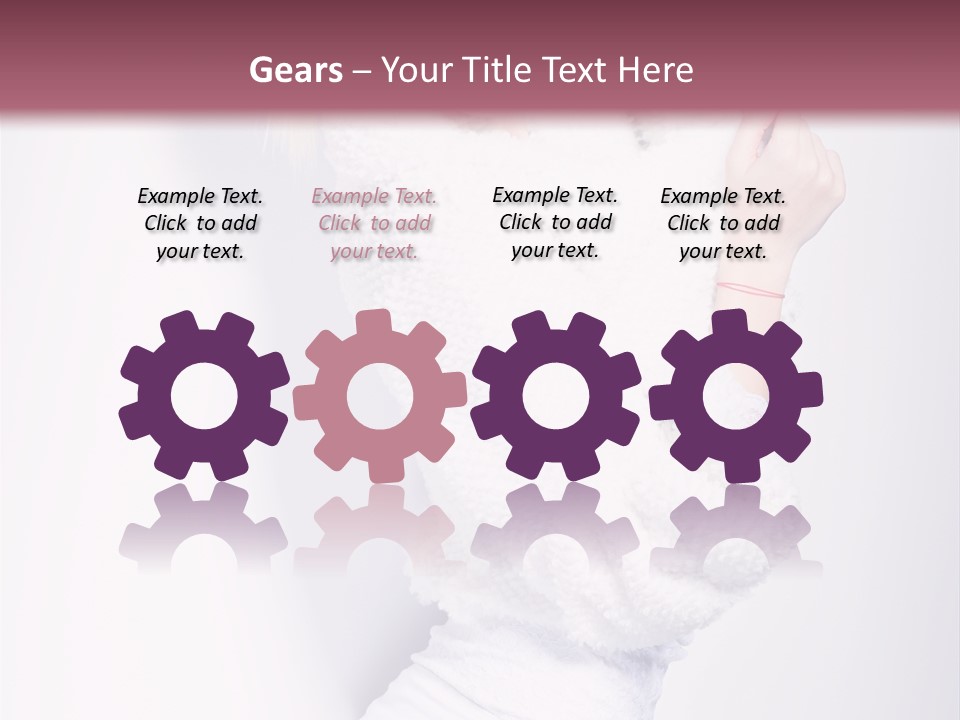 Modern Fresh Lady PowerPoint Template