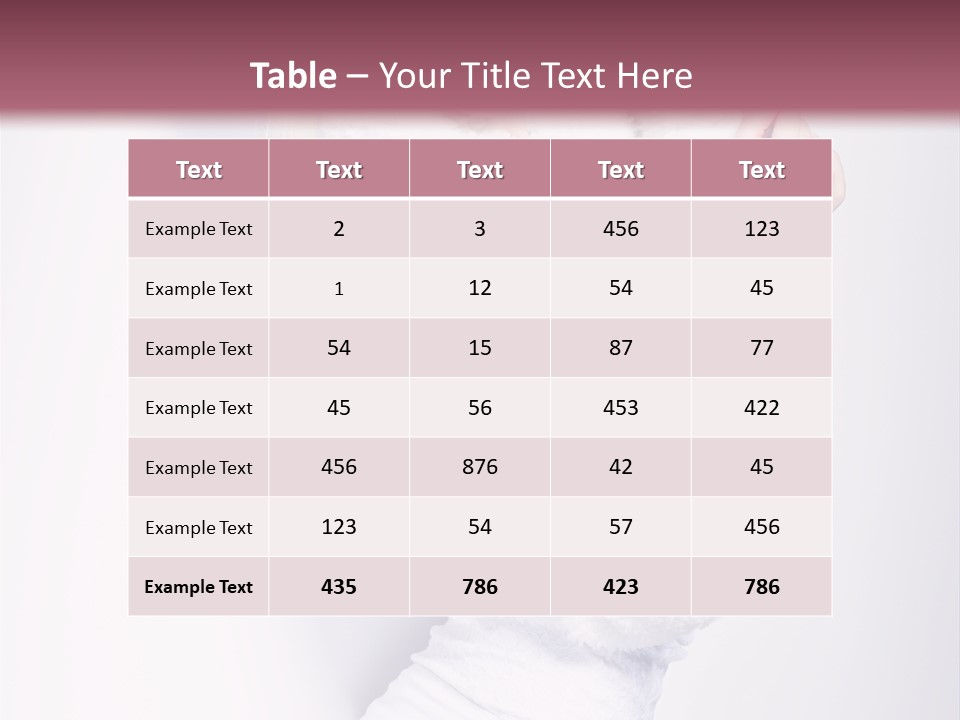 Modern Fresh Lady PowerPoint Template