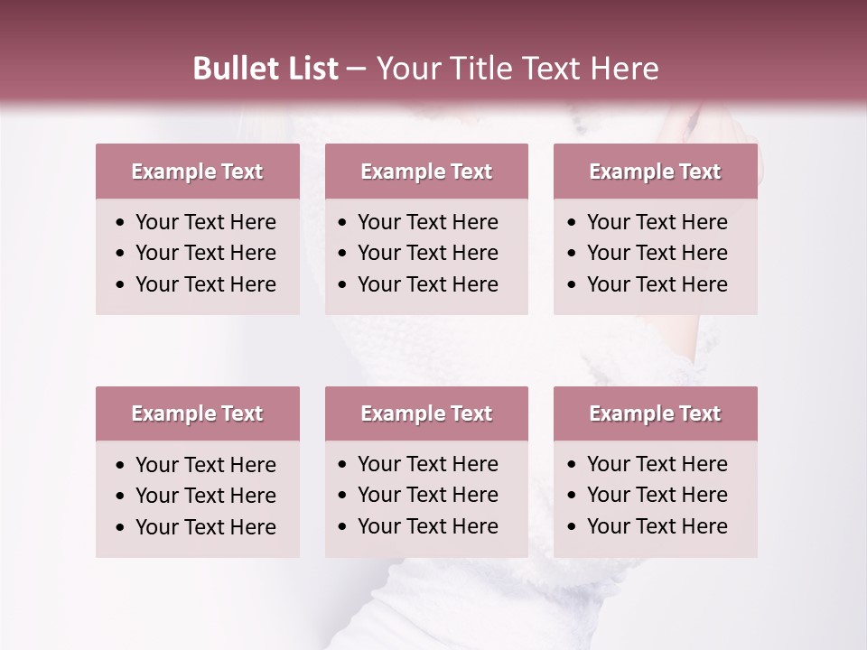 Modern Fresh Lady PowerPoint Template