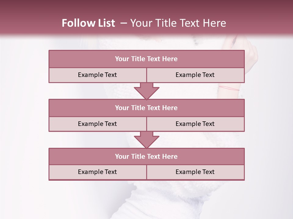 Modern Fresh Lady PowerPoint Template