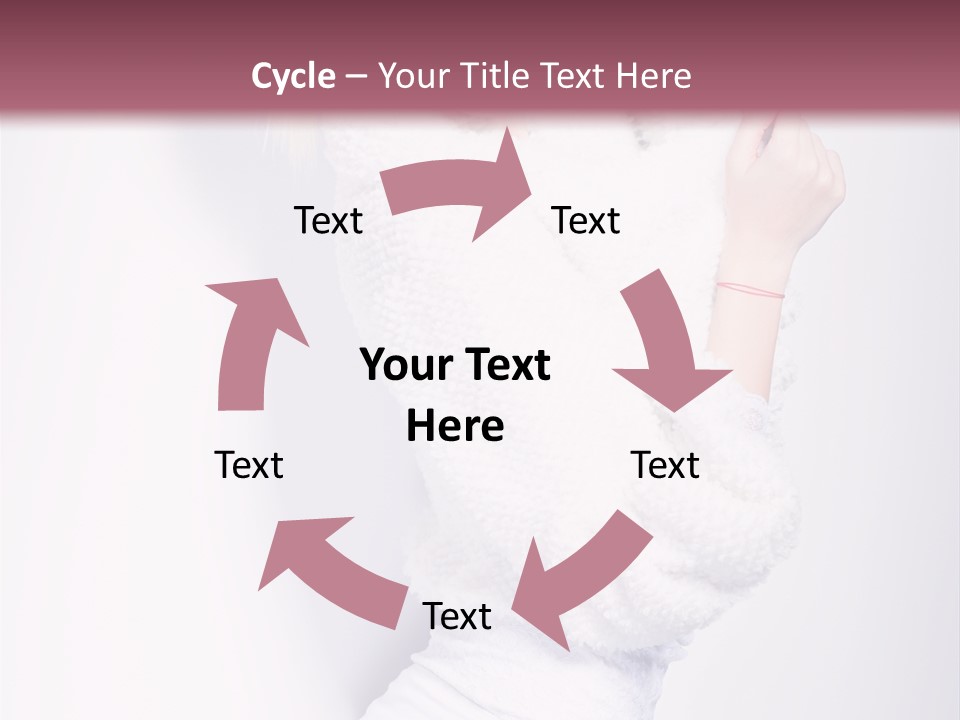 Modern Fresh Lady PowerPoint Template