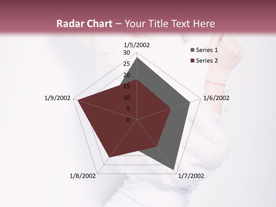 Modern Fresh Lady PowerPoint Template