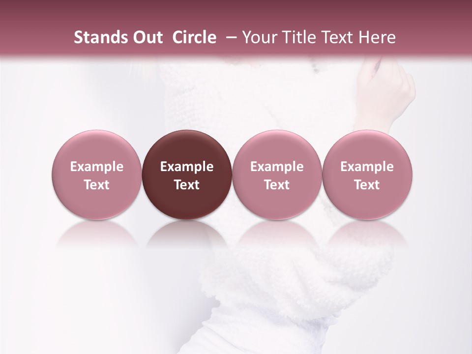 Modern Fresh Lady PowerPoint Template