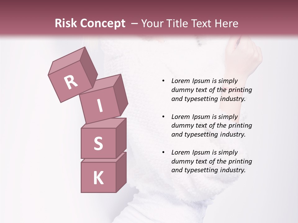 Modern Fresh Lady PowerPoint Template