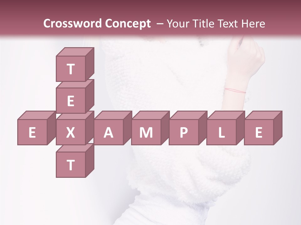 Modern Fresh Lady PowerPoint Template