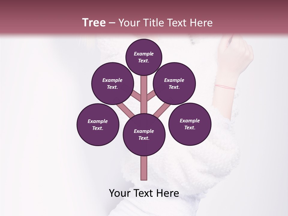 Modern Fresh Lady PowerPoint Template