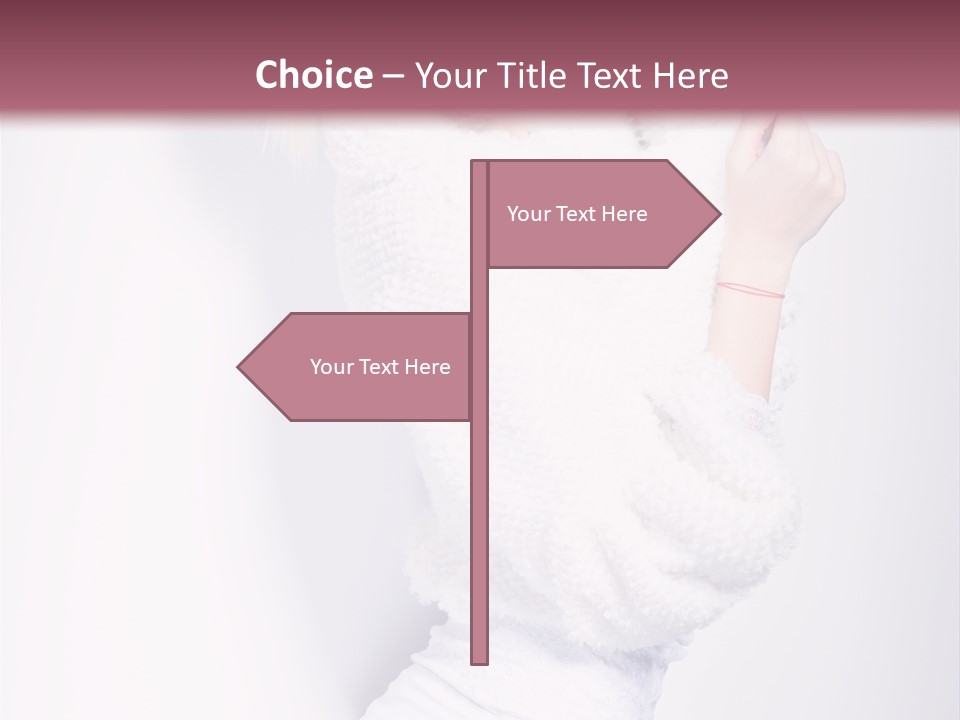 Modern Fresh Lady PowerPoint Template