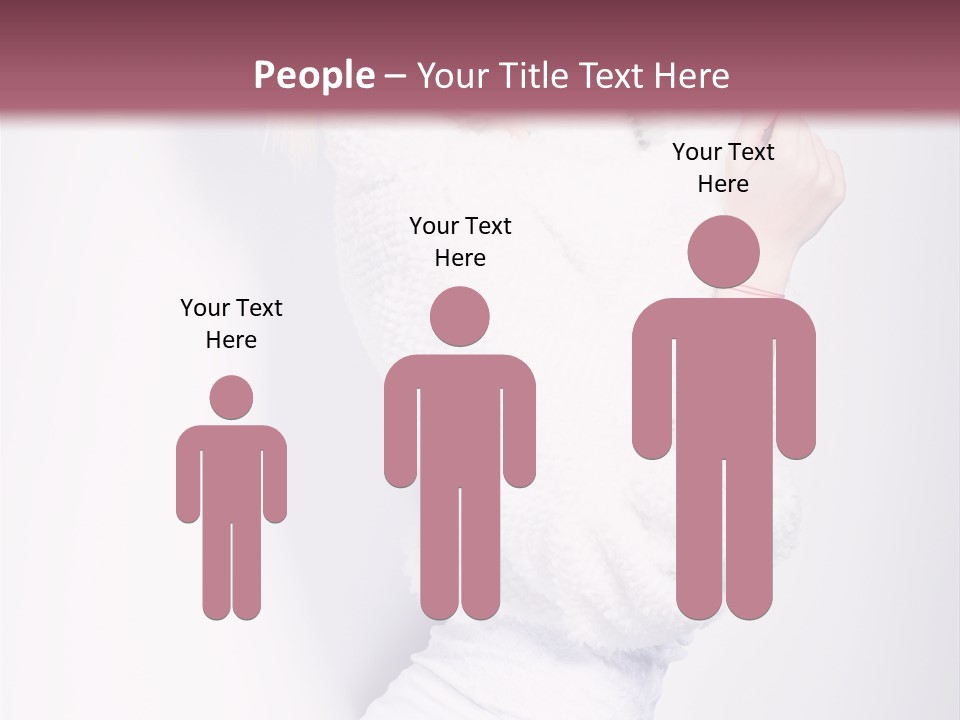 Modern Fresh Lady PowerPoint Template