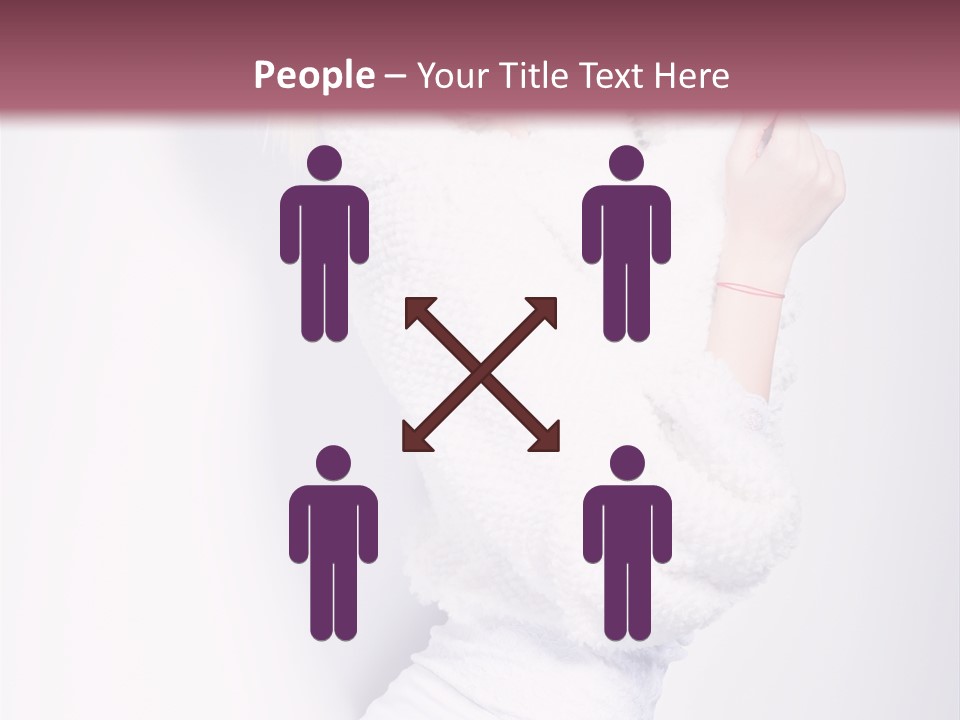 Modern Fresh Lady PowerPoint Template