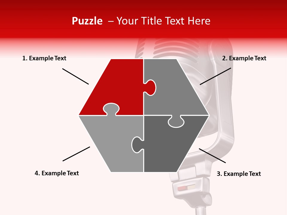 Sing Mic Equipment PowerPoint Template