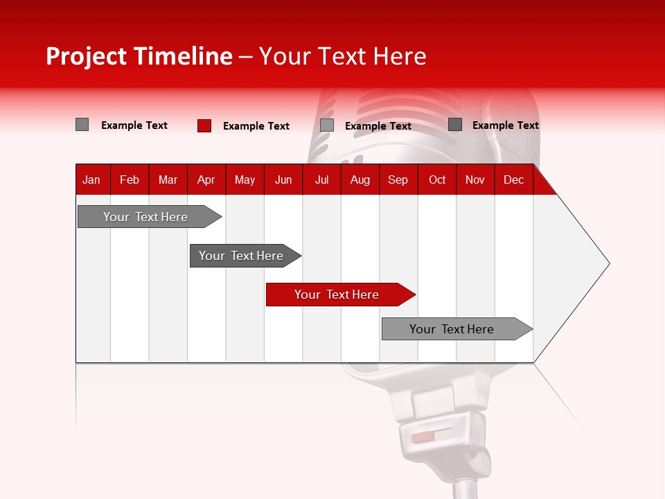 Sing Mic Equipment PowerPoint Template