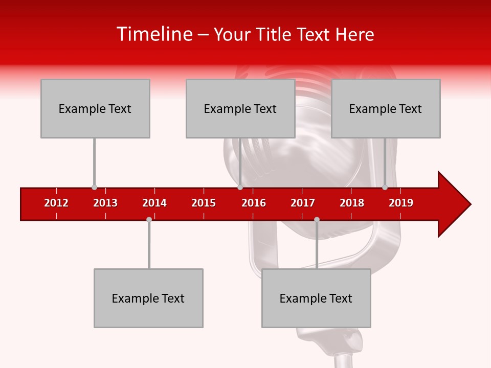 Sing Mic Equipment PowerPoint Template