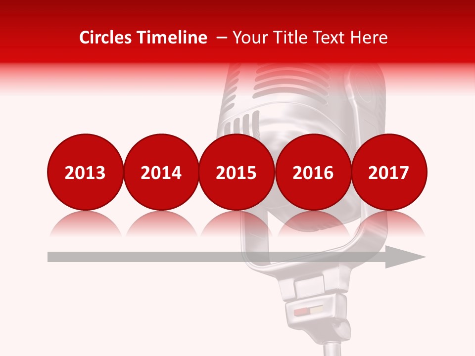 Sing Mic Equipment PowerPoint Template