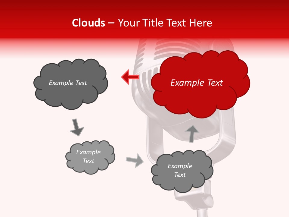 Sing Mic Equipment PowerPoint Template