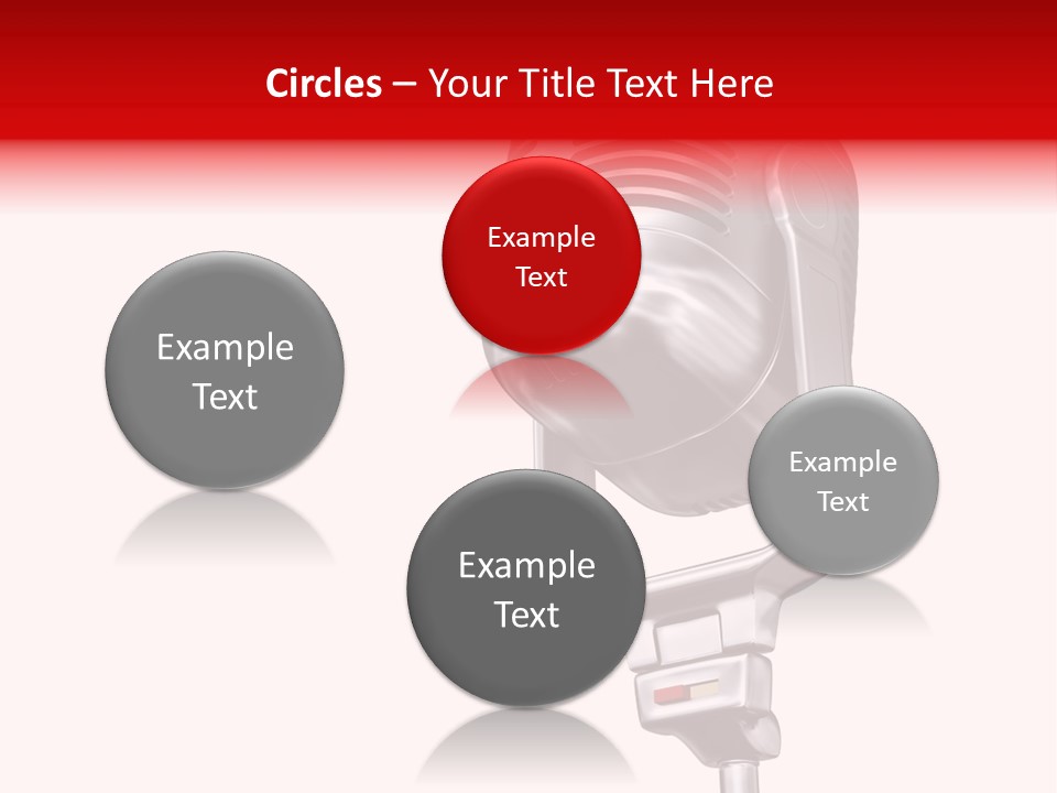 Sing Mic Equipment PowerPoint Template