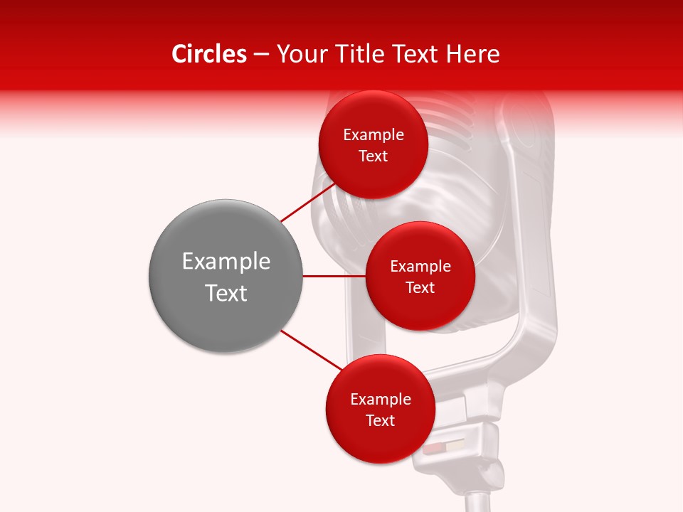 Sing Mic Equipment PowerPoint Template