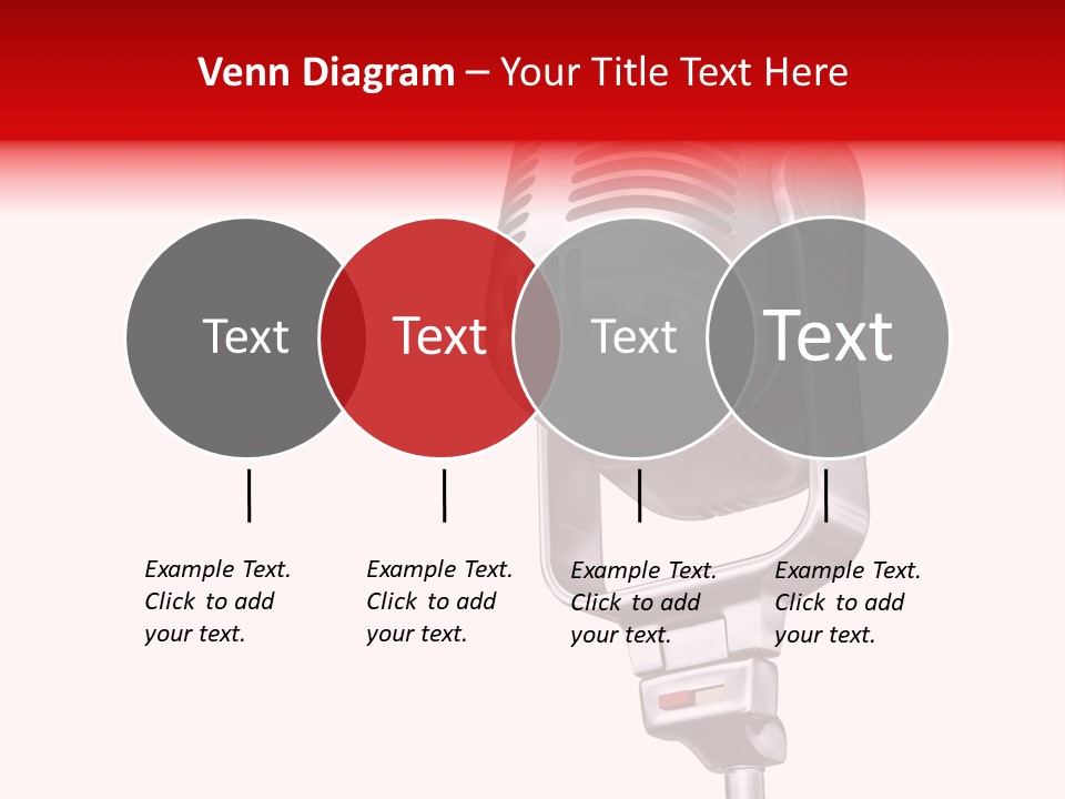 Sing Mic Equipment PowerPoint Template