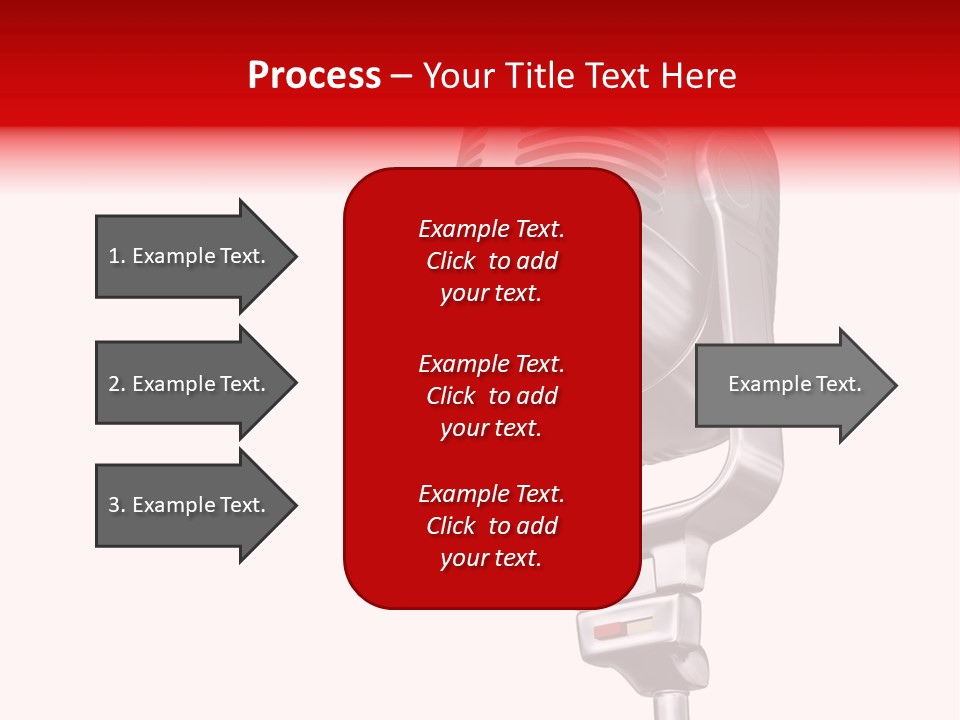 Sing Mic Equipment PowerPoint Template