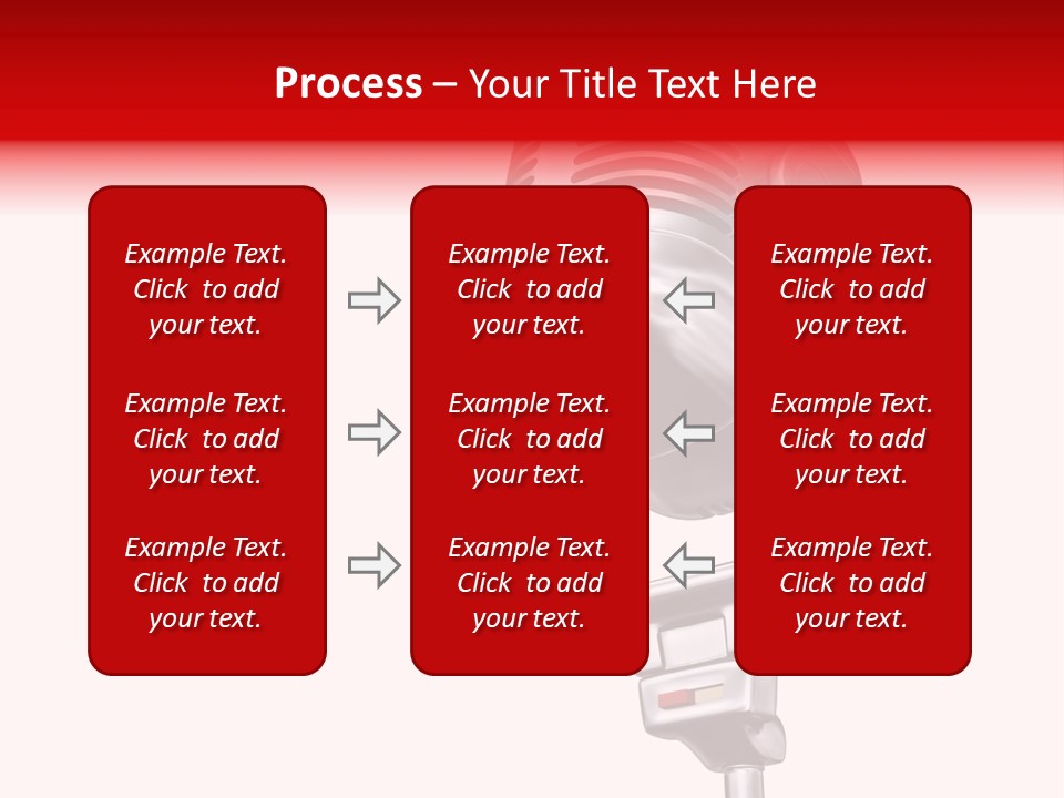 Sing Mic Equipment PowerPoint Template