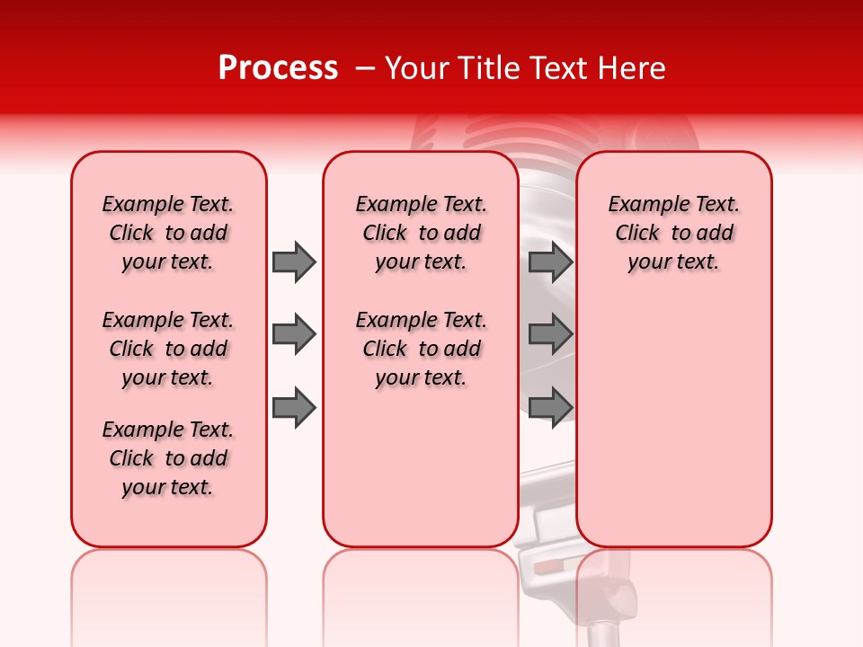 Sing Mic Equipment PowerPoint Template