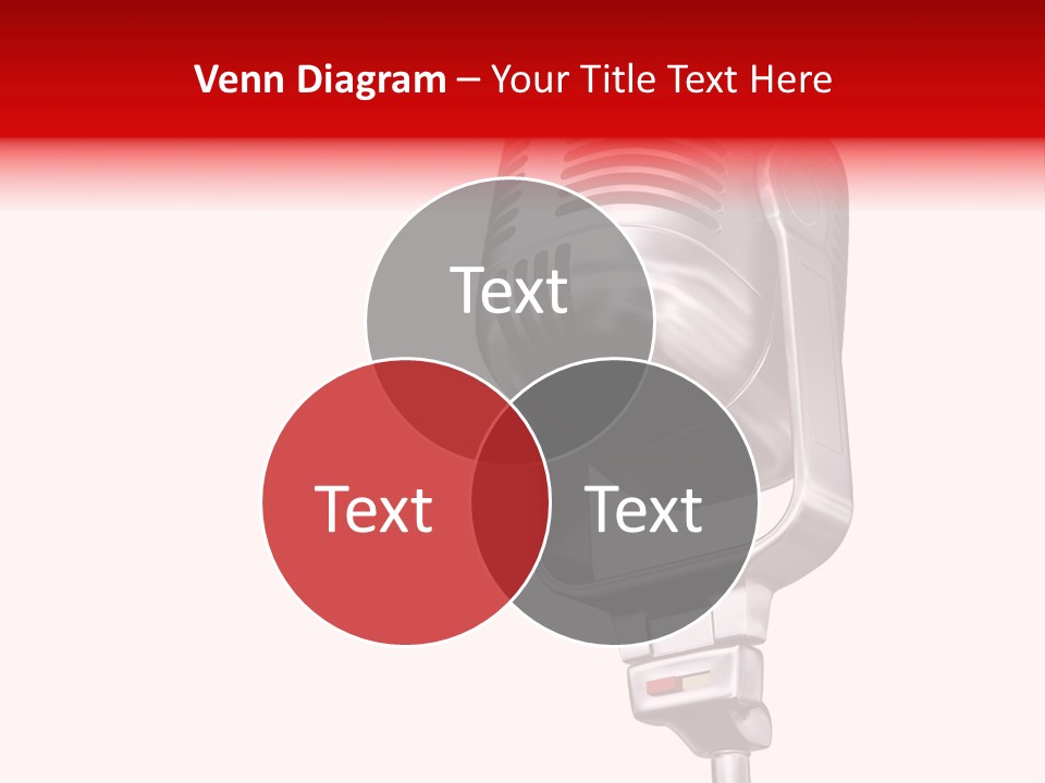 Sing Mic Equipment PowerPoint Template
