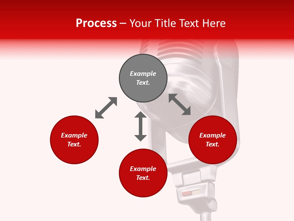 Sing Mic Equipment PowerPoint Template