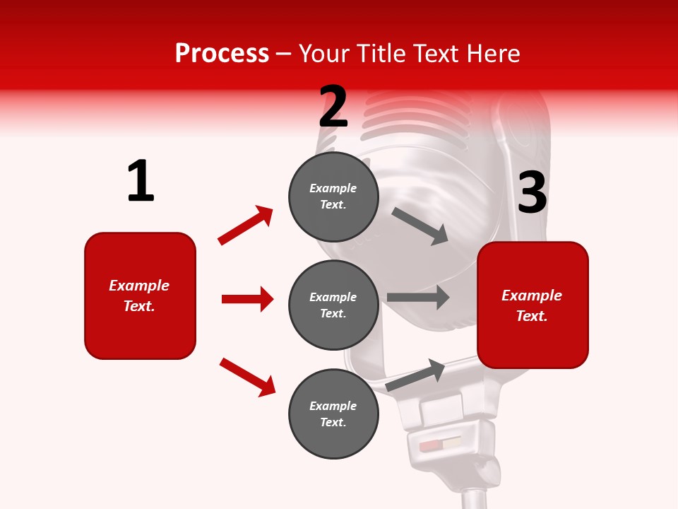 Sing Mic Equipment PowerPoint Template