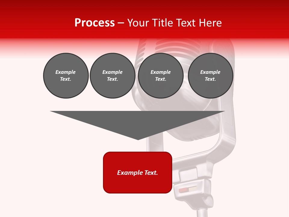 Sing Mic Equipment PowerPoint Template
