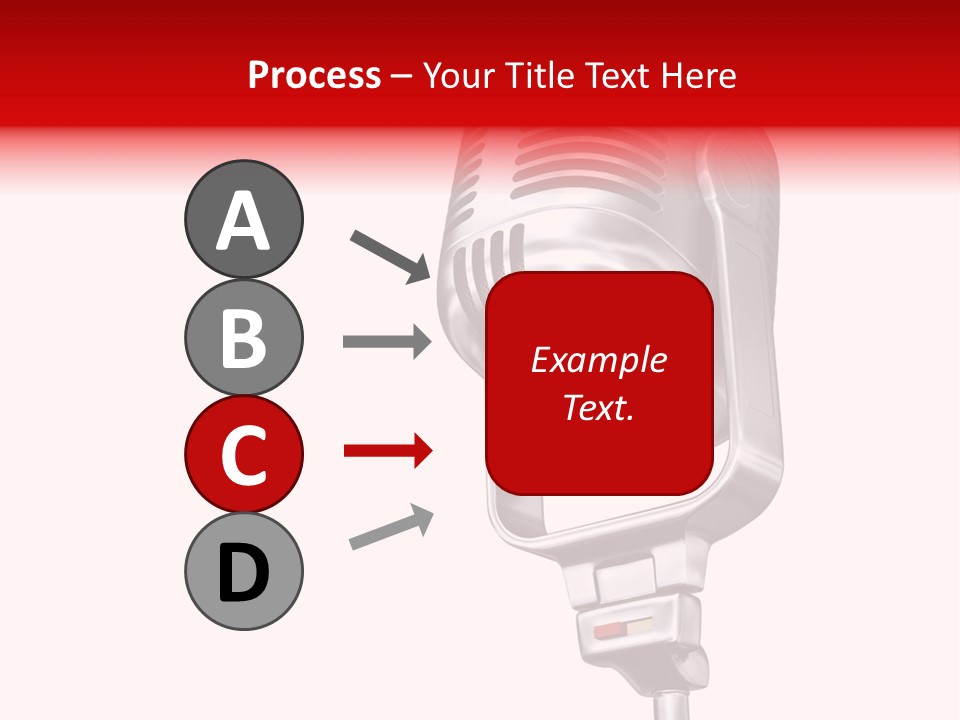 Sing Mic Equipment PowerPoint Template