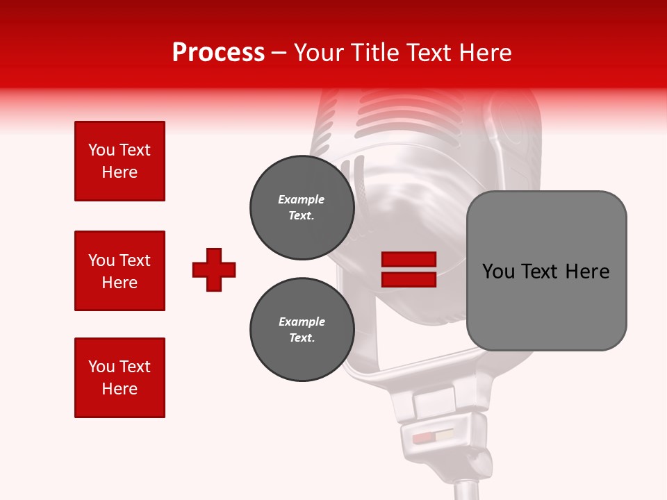 Sing Mic Equipment PowerPoint Template