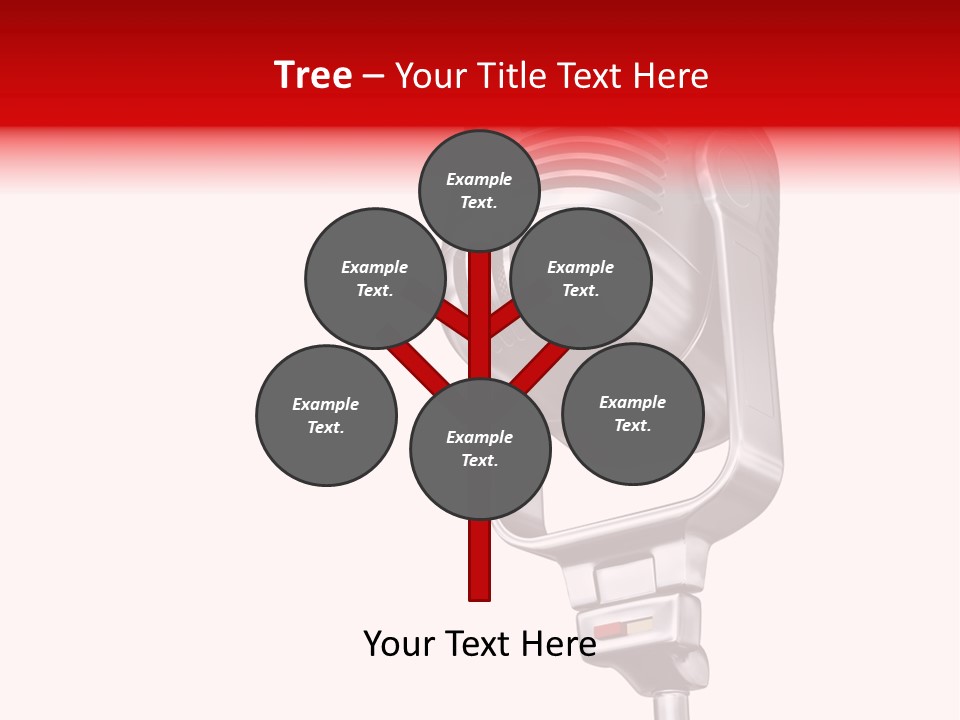 Sing Mic Equipment PowerPoint Template