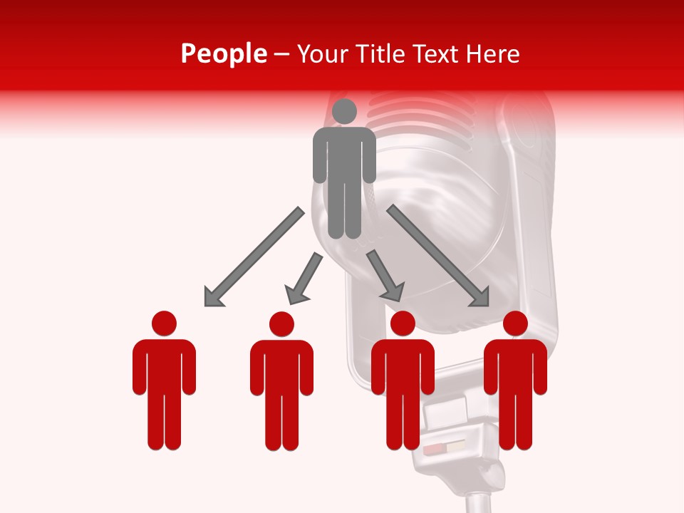 Sing Mic Equipment PowerPoint Template