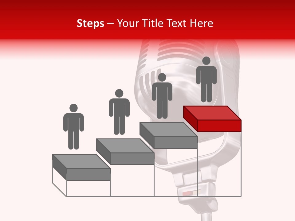 Sing Mic Equipment PowerPoint Template