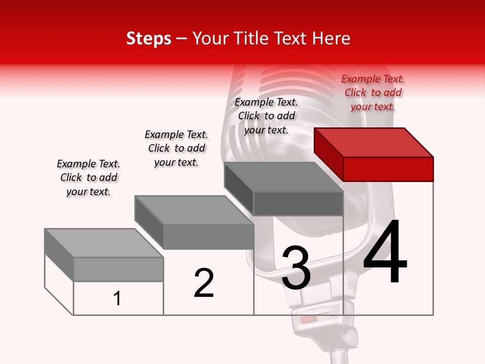 Sing Mic Equipment PowerPoint Template