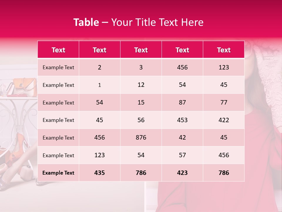 Two Elegance Women PowerPoint Template