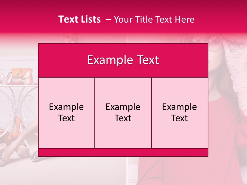 Two Elegance Women PowerPoint Template