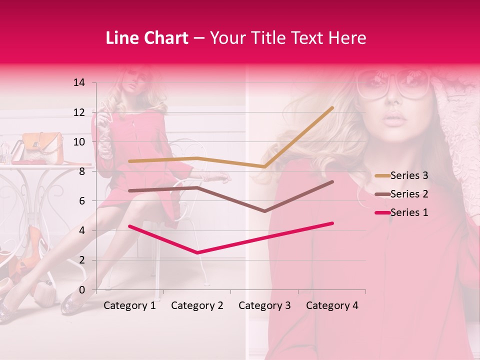 Two Elegance Women PowerPoint Template