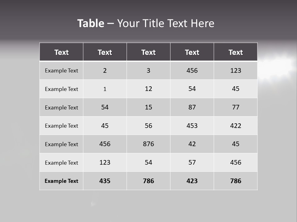 A Microphone In Front Of A Stage With Spotlights PowerPoint Template