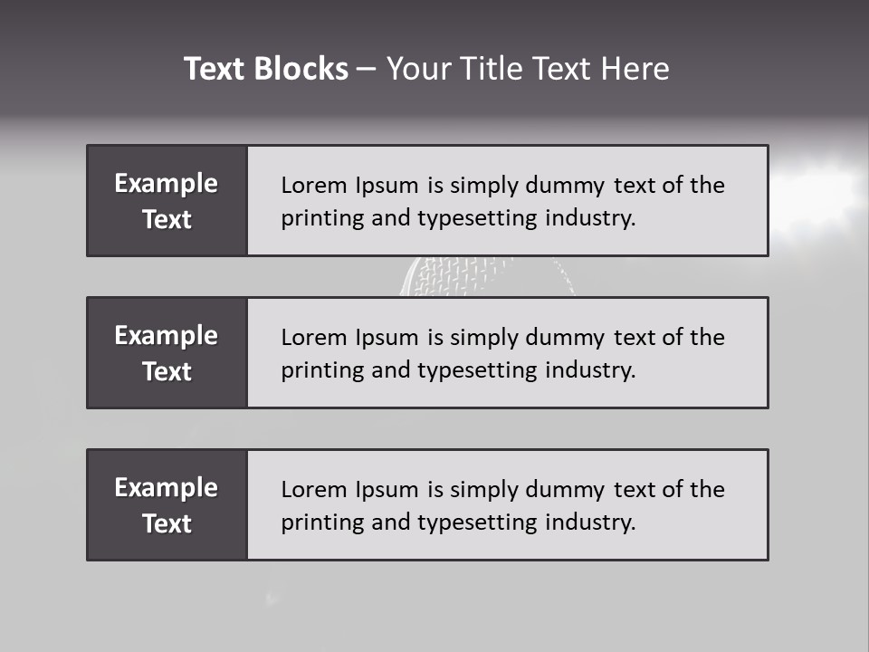 A Microphone In Front Of A Stage With Spotlights PowerPoint Template