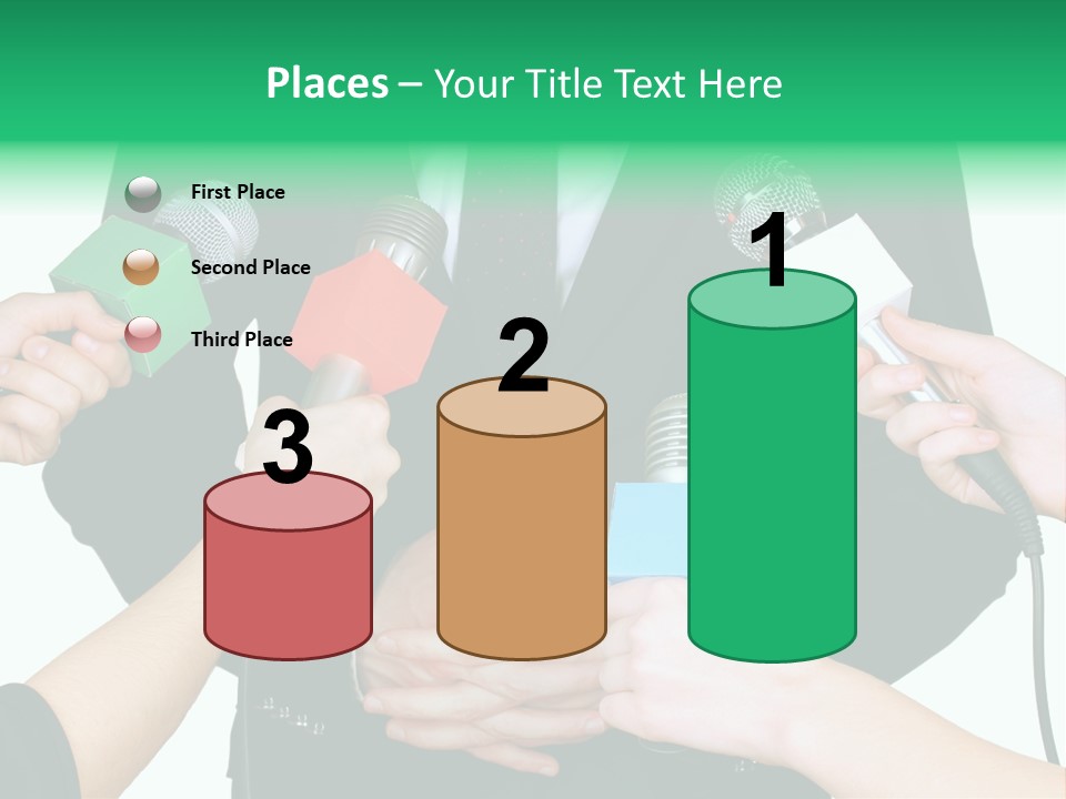 Broadcast Reportage Recording PowerPoint Template