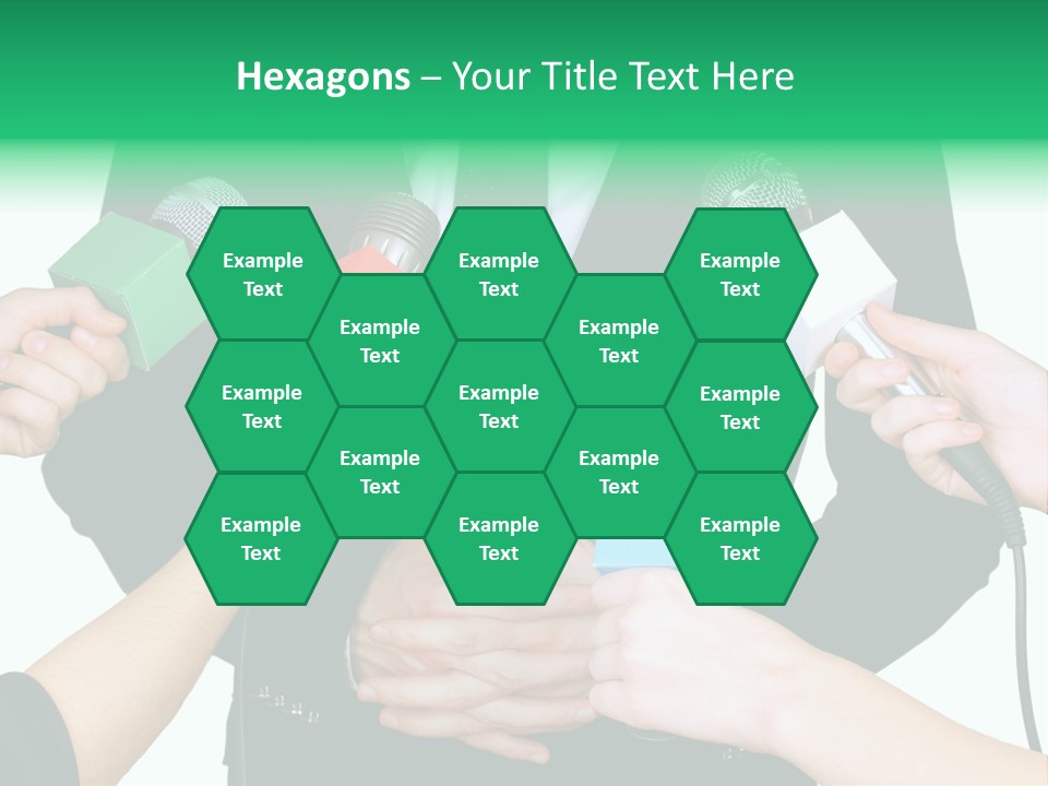 Broadcast Reportage Recording PowerPoint Template