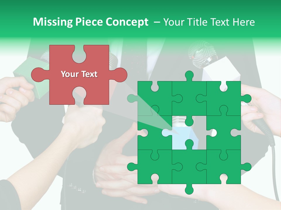 Broadcast Reportage Recording PowerPoint Template